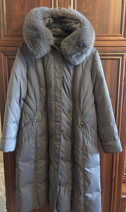 Зимове пальто- пуховик жіночий