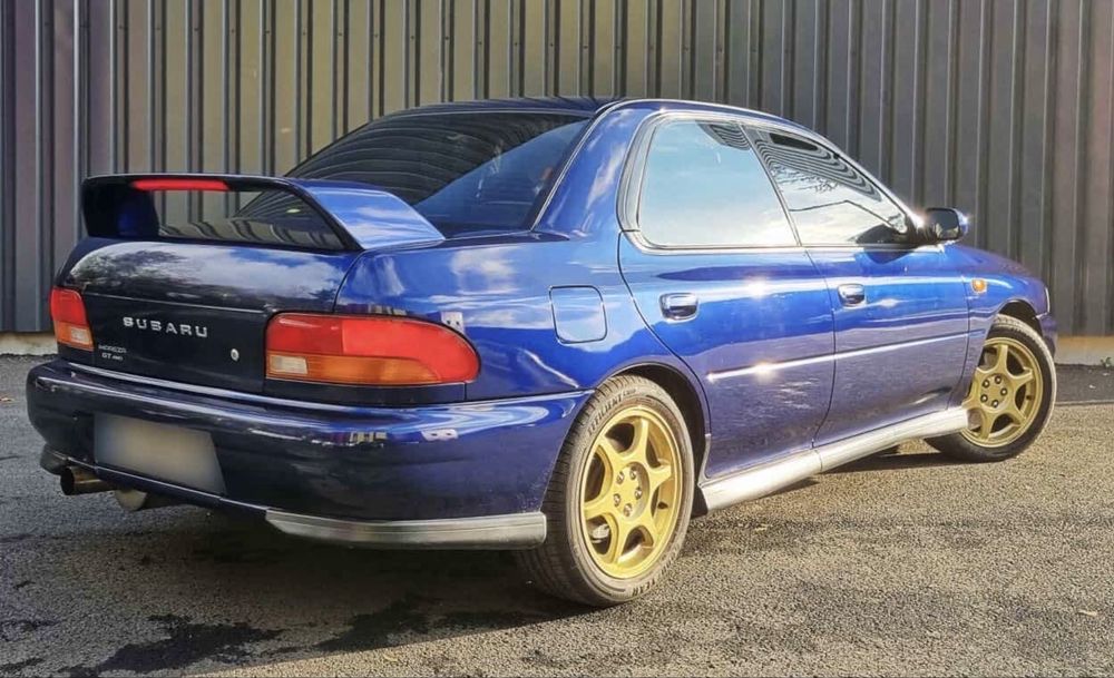 LIP SPOILER AILERON PALA Aba LÂMINA AVENTAL LÁBIO Rabeta Aleron SUBARU IMPREZA GC8/GM GT TUBRO WRC Novo em Caixa Excelente Qualidade Fabrico Alemão