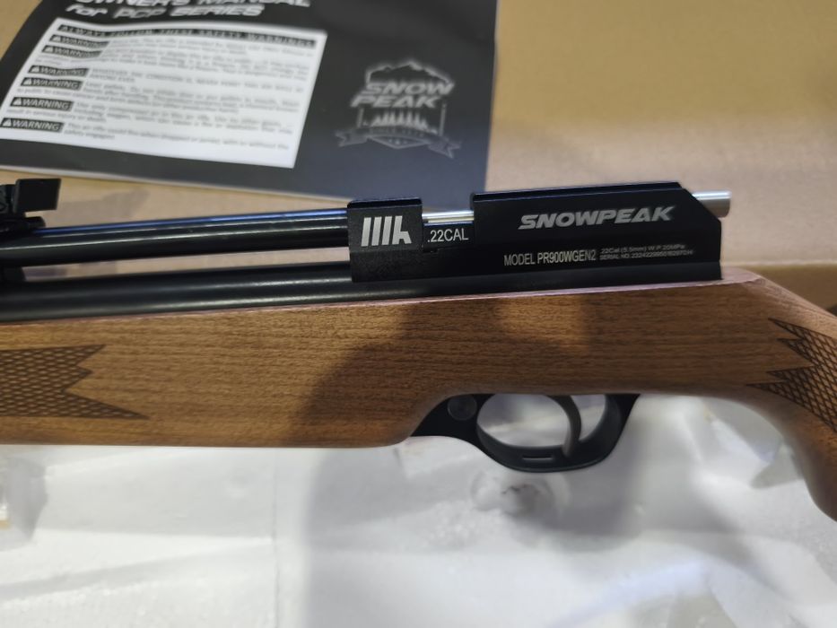 Carabina pcp snowpeak pr900 geração 2