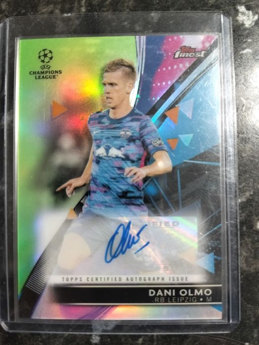 Carta Dani Olmo Auto numerada 99