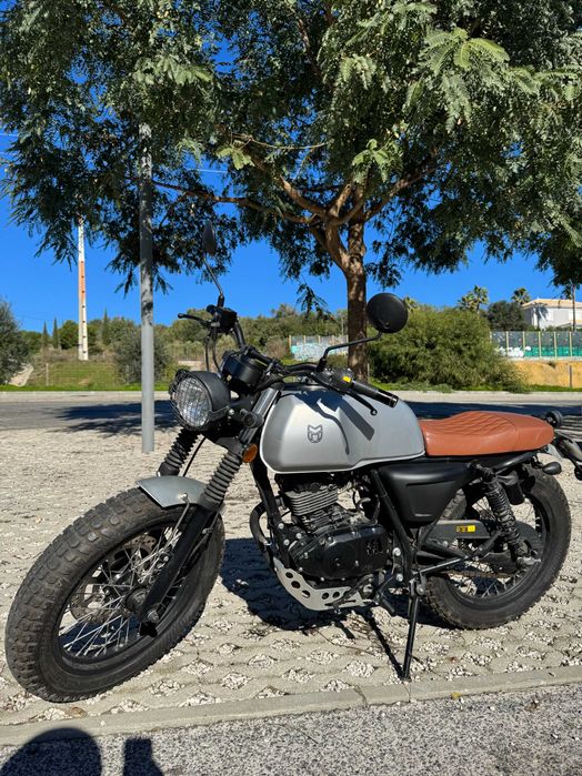 Moto mutt akita 125cc silver