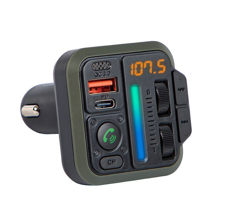 Transmiter FM zestaw głośnomówiący Bluetooth QC/PD 20W BLOW 74-173#