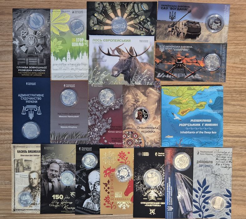 Річний набір монет України 2025