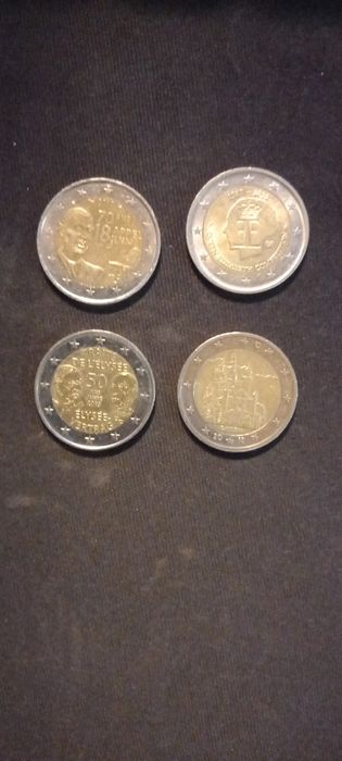Moedas 2€ comemorativas 2