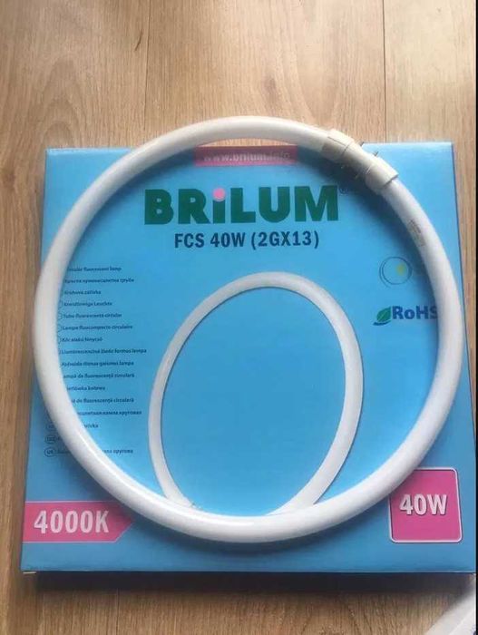 Świetlówka kołowa T5 Brilum 40W-840/827 biała / ciepła okrągła circle