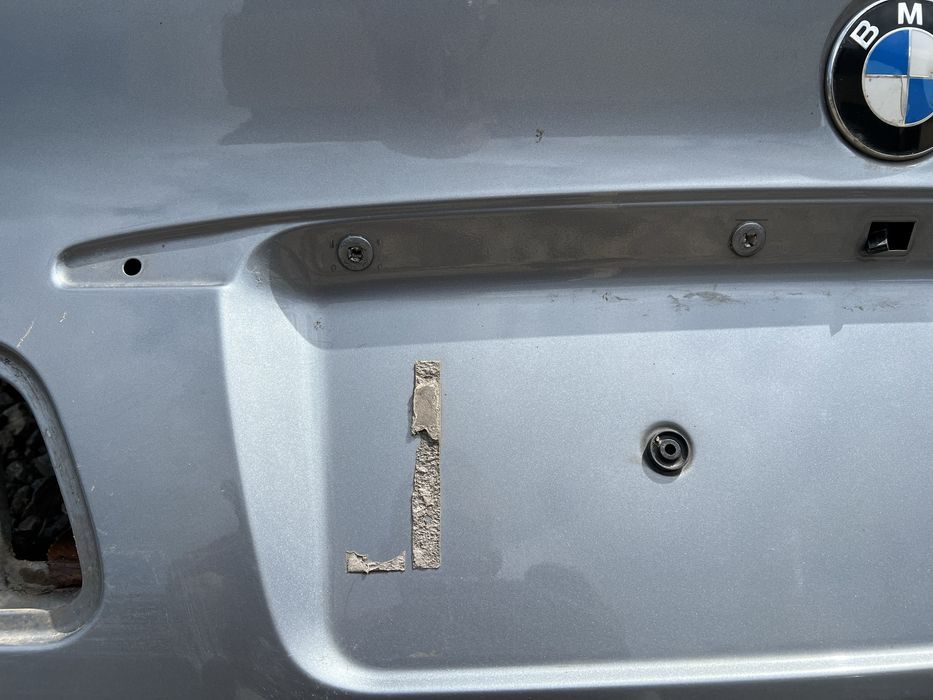 Klapa bagaznika bmw e46 coupe lift silbergrau