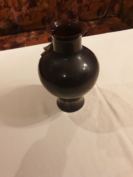 Duży wazon ceramiczny art deco vintage
