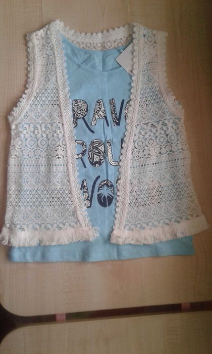 Комплект майка жилетка C&A Германия р.134-140