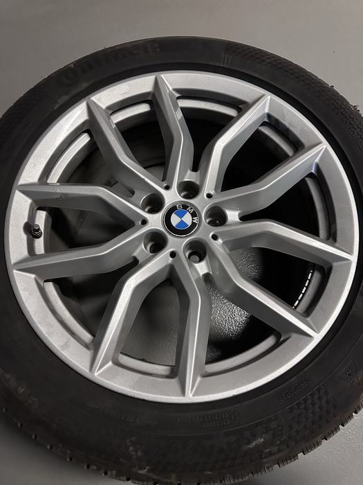 Felgi BMW X5 G05 R19 + opony zimowe Continental