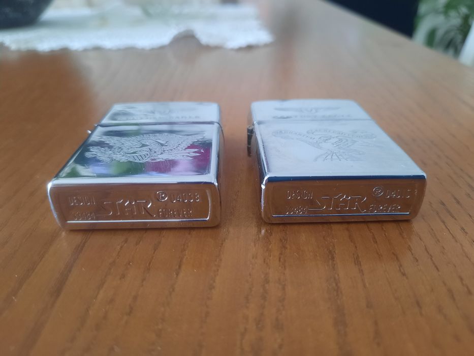 2 isqueiros Star de coleção, vazios