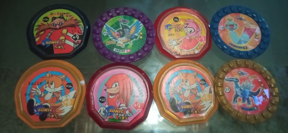 Tazo Sonic, Pokemon Roks