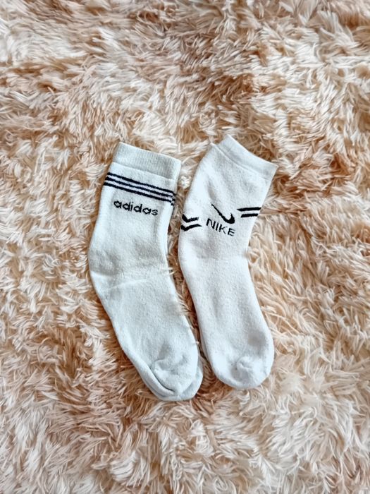 Skarpetki białe adidas Nike