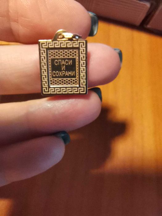 Золота ладанка іконка Божа Матір «Казанська» (арт. 421269К) підвіска