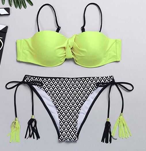 Bikini amarelo limão pushup (NOVO POR ESTREAR) 5