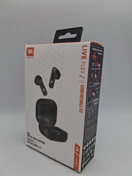 Безпровідні навушники JBL Live Flex Black