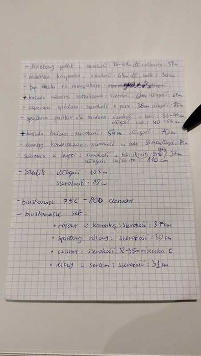 ZestaW 4 biustonosz miękki sportowy croptop komplet anime dziewczynki