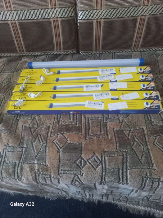 Світильник світлодіодний з акумулятором EMERGENCY LIGHT TUBE 50 см.