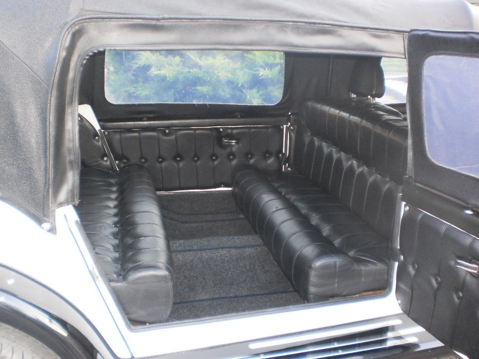 samochód auto limuzyna cabrio do ślubu