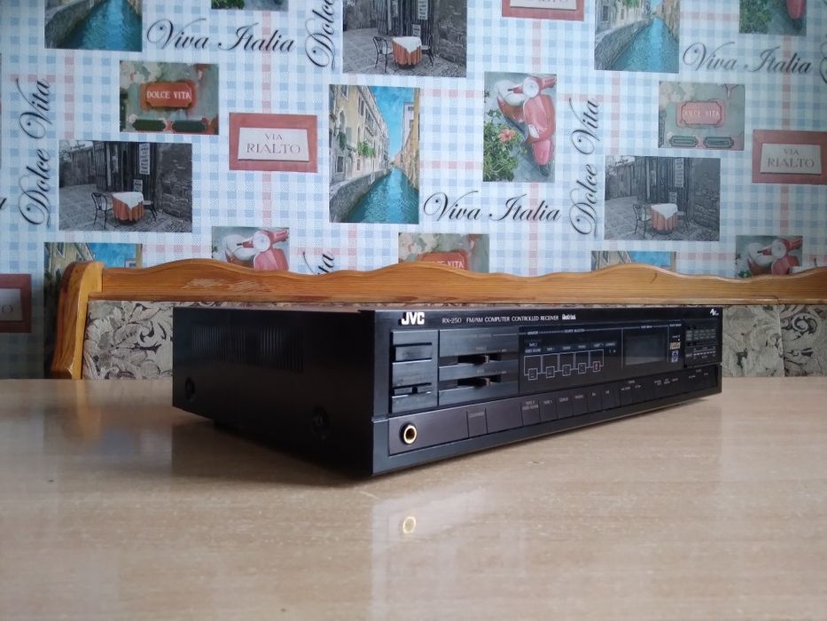 Добротный японский JVC RX-250,2×50 Вт,АССОРТИМЕНТ,гарантия!