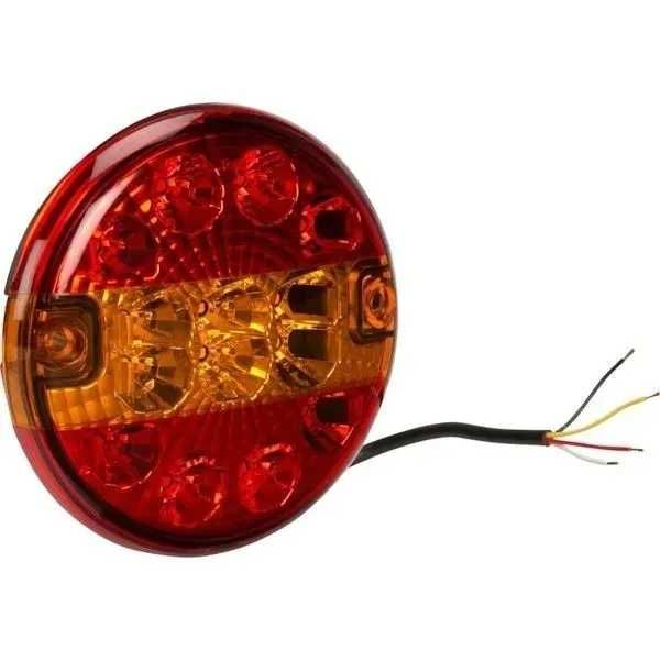 Lampa tylna zespolona LED, okrągła, 12-24V, Ø 140 mm