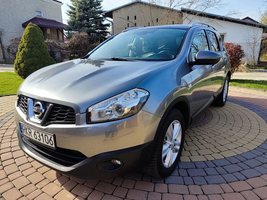 Nissan Qashqai+2 NISSAN QASHQAI+2 1,6 dCi 130 KM, Pełna opcja, skóry, kamera z Francji
