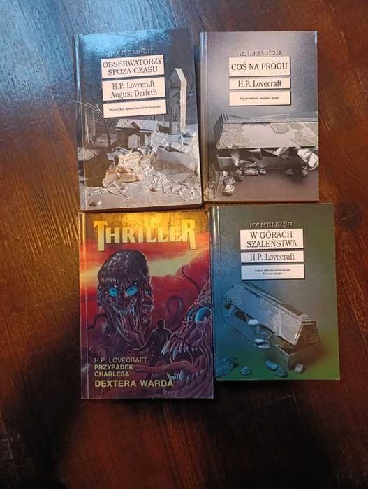 H.P. Lovecraft 4 książki