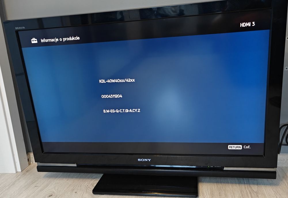 Telewizor 40" Sony Bravia KDL-40W4210