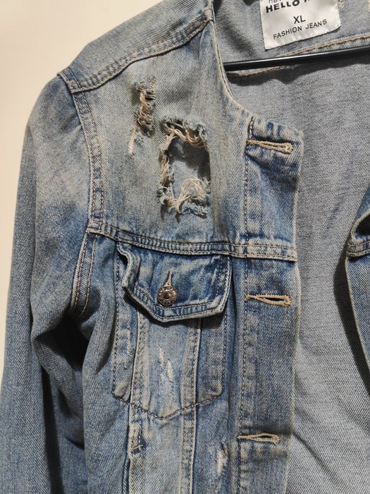Kurtka jeansowa damska