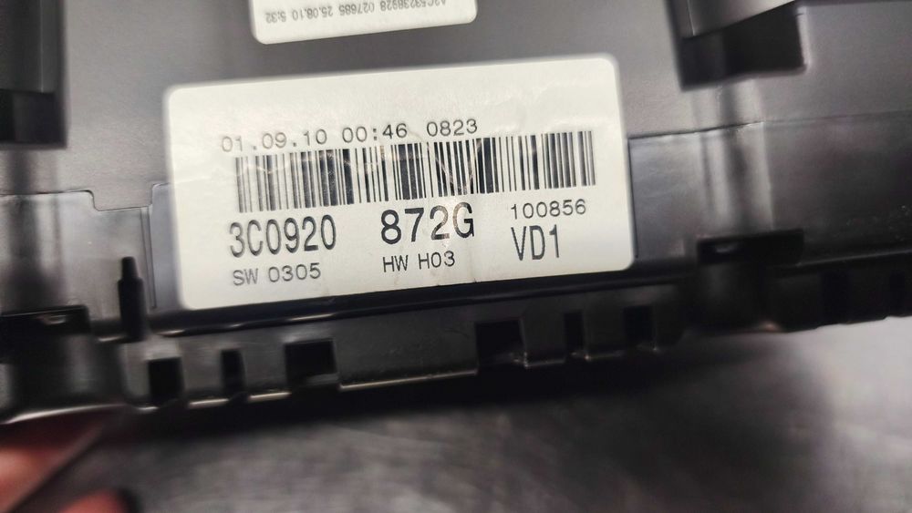 Quadrante VOLKSWAGEN PASSAT B6 (3C2) 2.0 TDI 3C0920872G A2C53375897