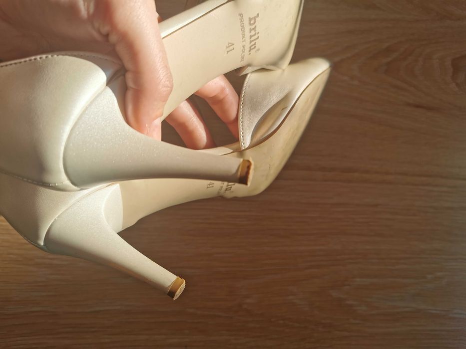 Buty ślubne Brilu