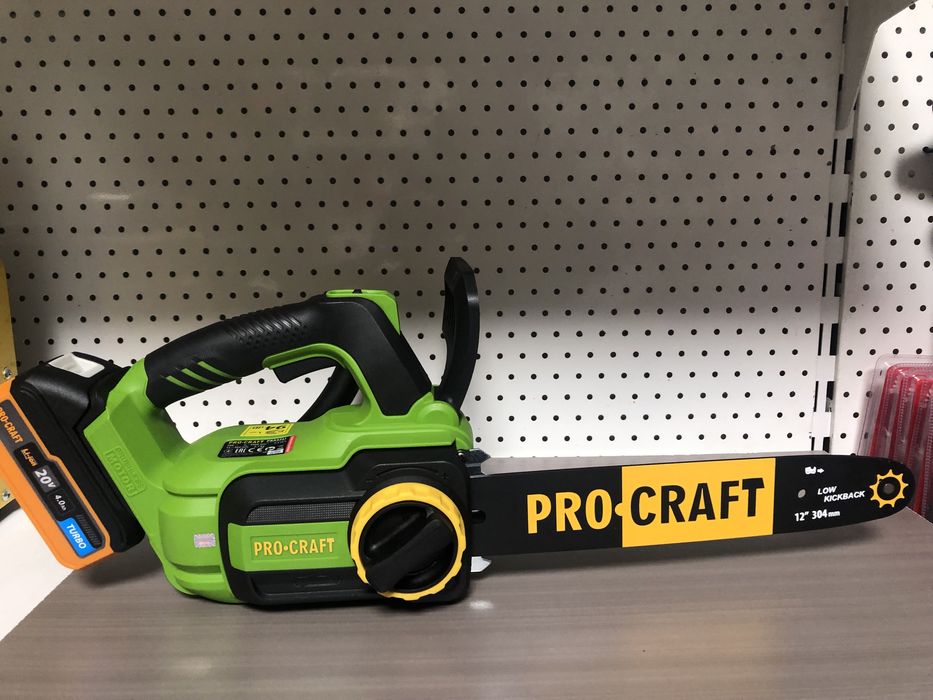 Акумуляторна ланцюгова пила Procraft PKA42Li (АКБ та ЗП