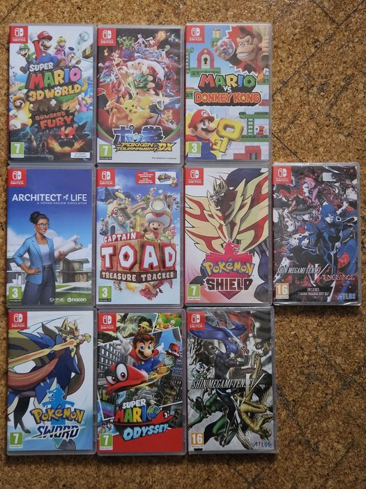 Jogos Nintendo Switch V1 V2 Lite Oled e Switch2