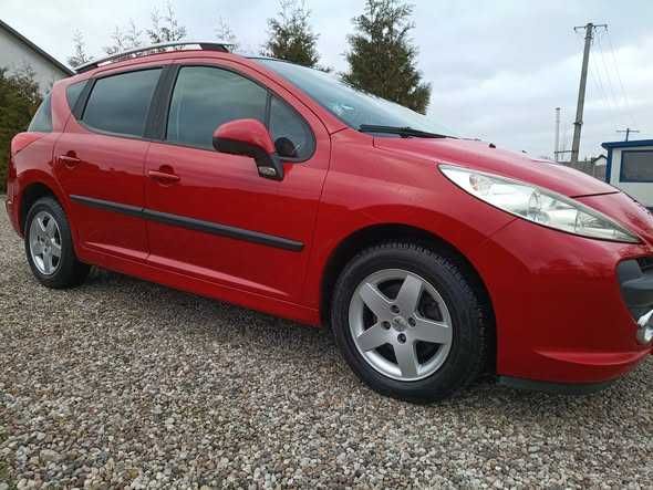 Peugeot 207SW 2009 1,4 Benzyna Klimatyzacja, Panorama BDB Stan