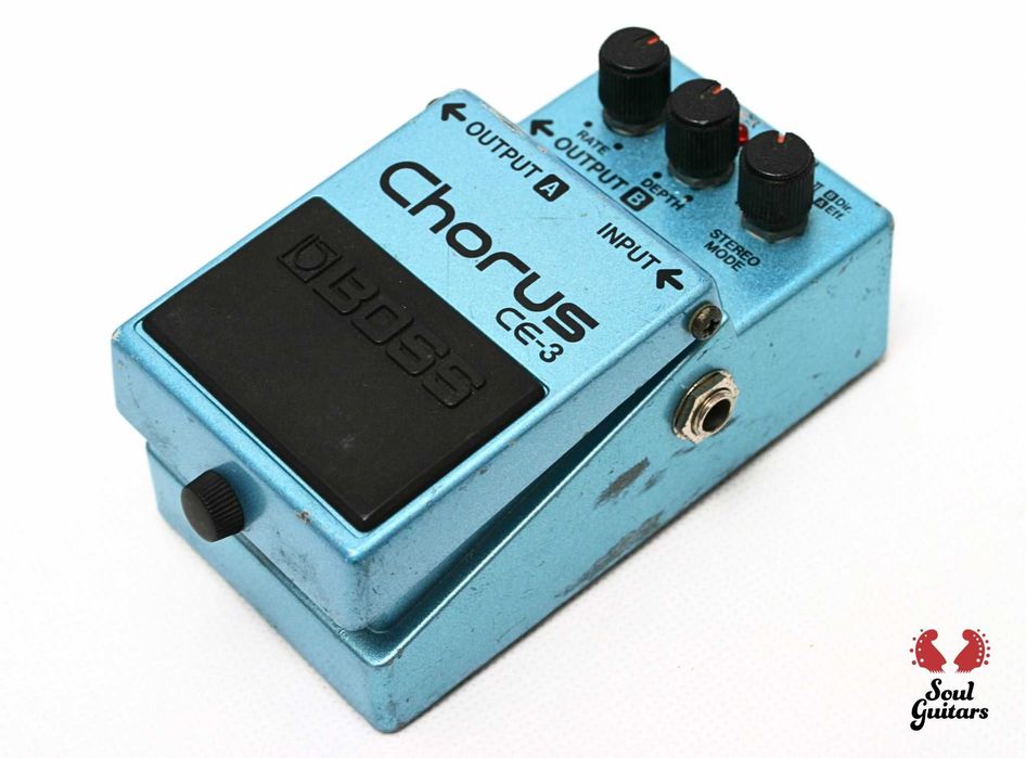 BOSS CE-3 Chorus Made In Japan Green Label Japonia 1988 rok
