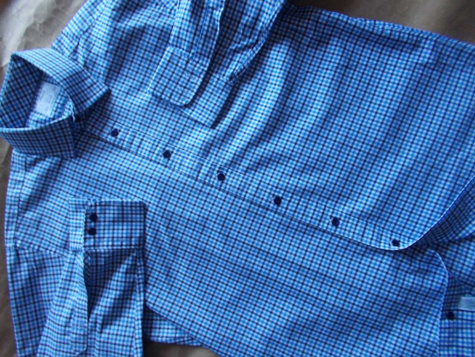 L/XL -T.M.LEWIN Limited Premium 2 Ply Koszula Męska L/XL 43 UK