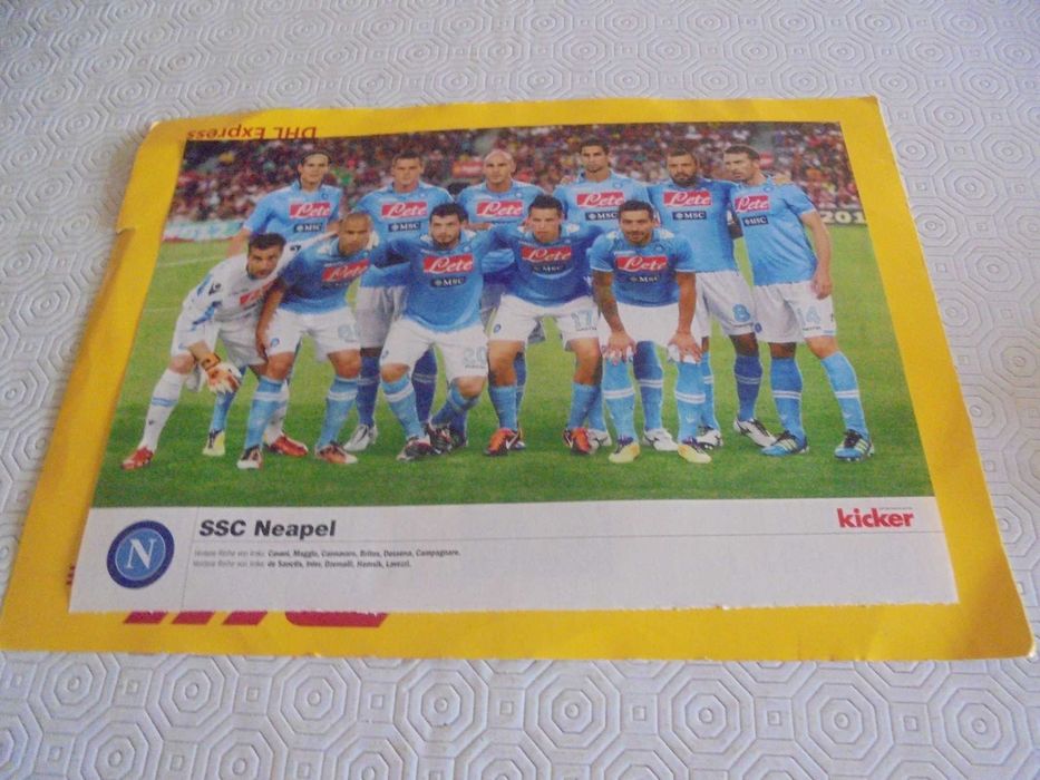 Posters (21,5 X 30) de equipas de futebol na Champions League 2011-12