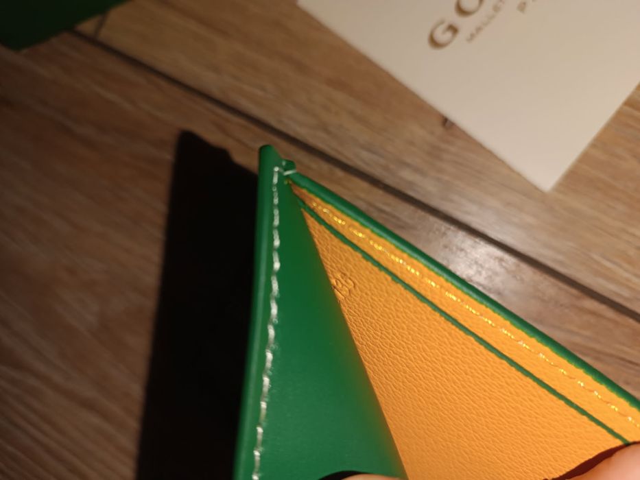 Portfel Goyard zielony