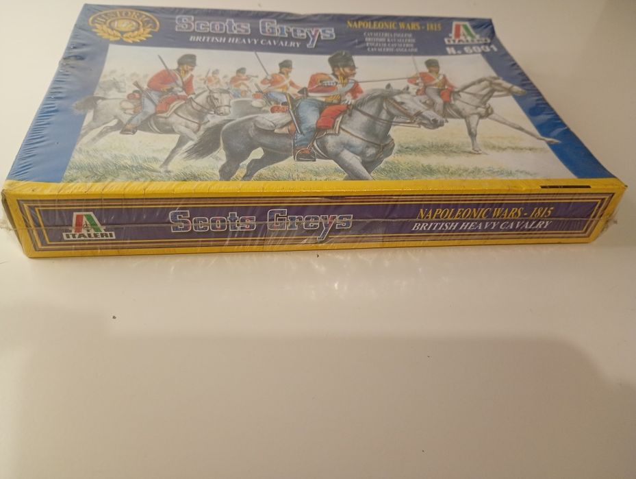 Kit modelismo Italeri 1:72 Scots Greys British Heavy Cavalry (N.º 6001) - Selado