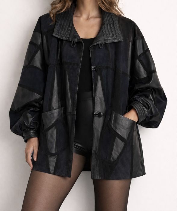 YSL Vintage Skórzana Kurtka – UNIKAT