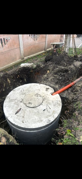 Септик під ключ. Каналізація копання вигрібних ям