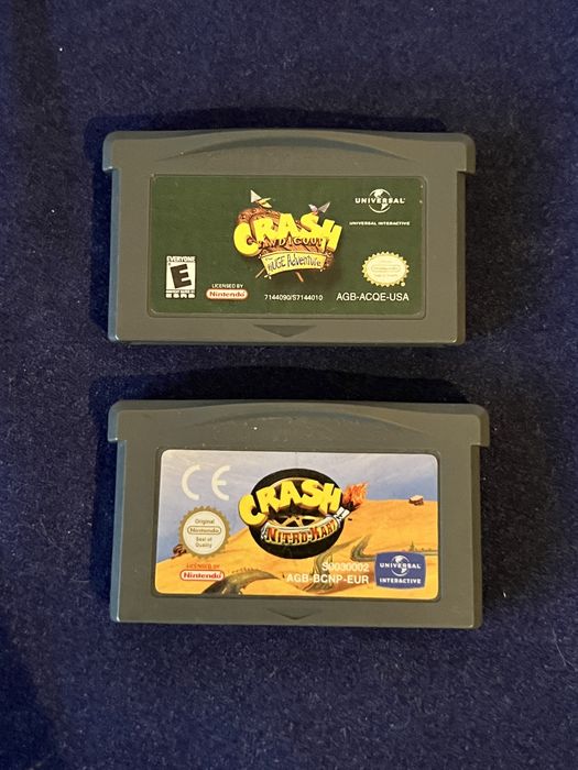Crash Bandicoot Huge Adventure e crash nitro kart
