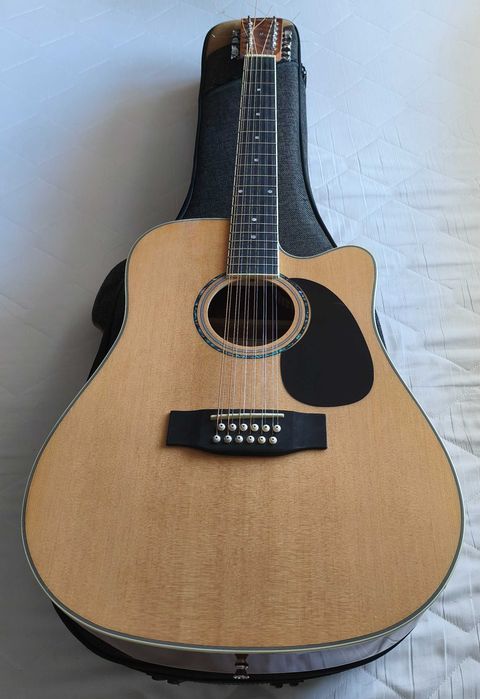 Gitara elektryczno akustyczna Harley Benton D-200CE 12 NT