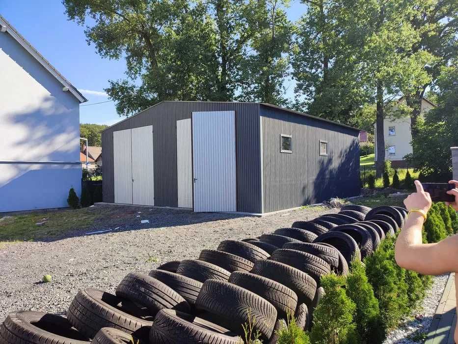 Garaż Blaszany / Wiata Blaszana / Hala / Magazyn / Blaszak – GRZYWSTAL