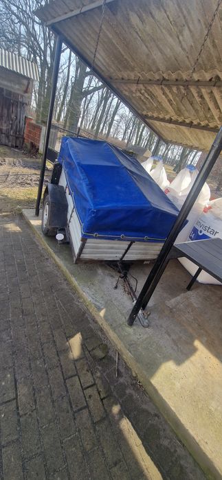 Przyczepka samochodowa lekka Plandeka DMC500