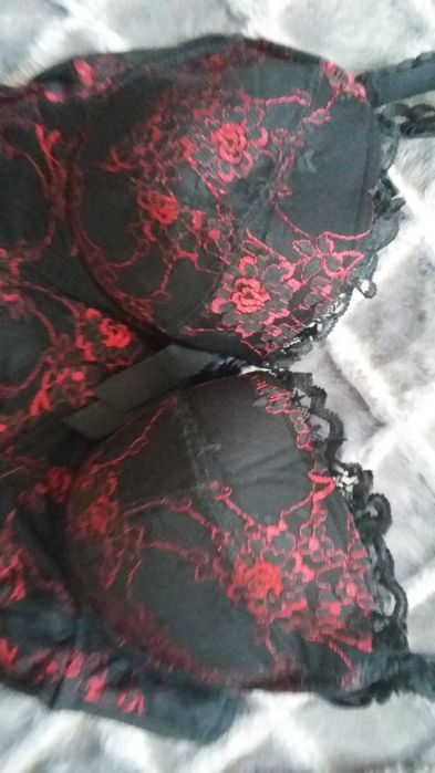 LA SENZA koronkowy gorset