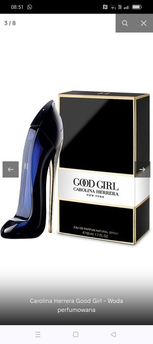 Perfuma Carolina herrera, orginalna, Douglas