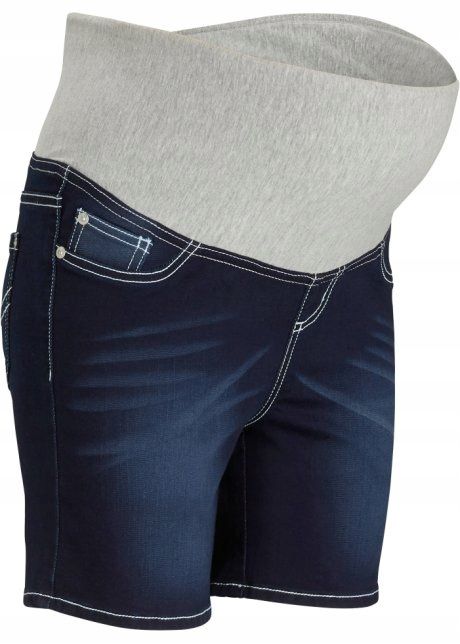 B.P.C krótkie spodenki ciążowe granat r.36