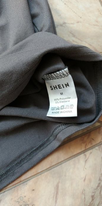Koszulki damskie shein szare