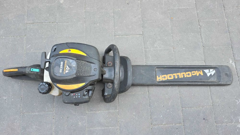 Spalinowe nożyce do żywopłotu McCulloch Superlite 4528 usterka