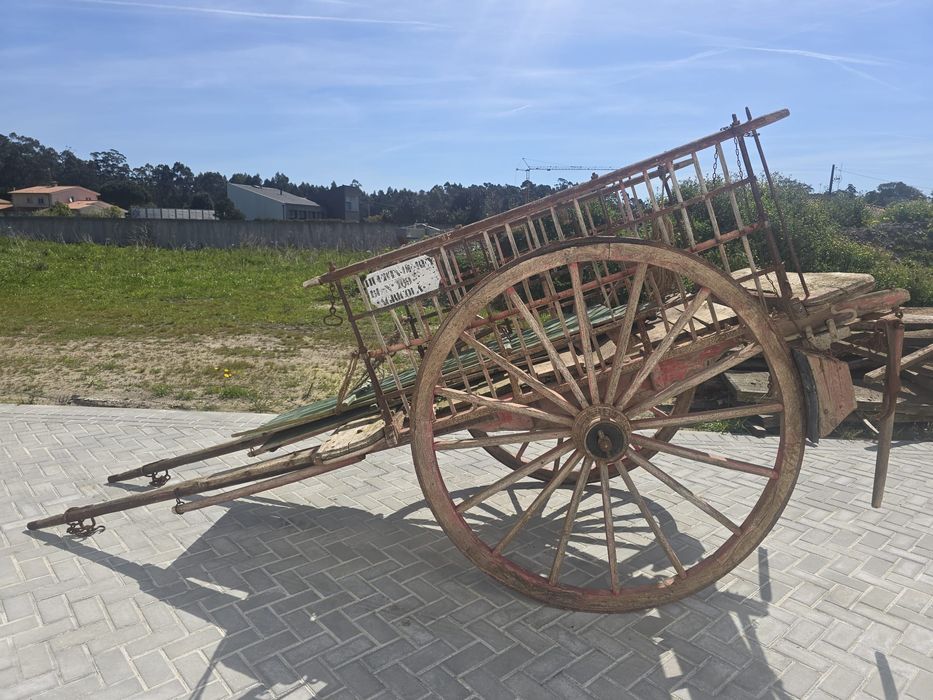 Charrete / carroça antiga agricola